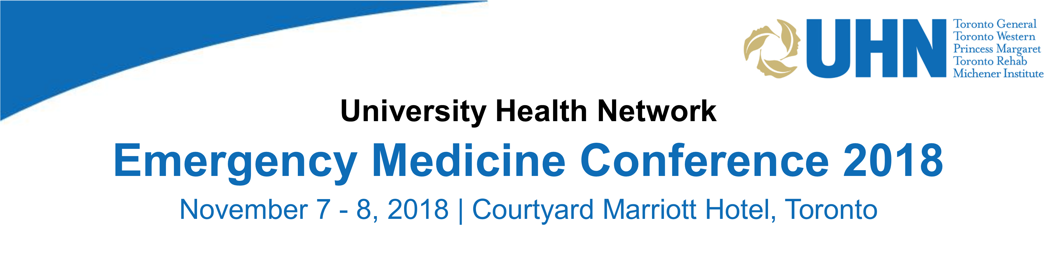University Health Network 2018 Emergency Medicine Conference